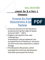 features of victorian era