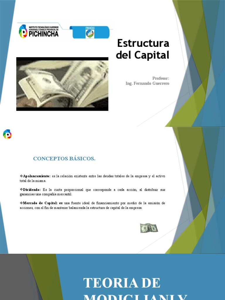 Estructura Del Capital | PDF | Apalancamiento (Finanzas) | Compartir ...