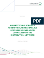 Connection Guidelines For Distributed Renewable Resources Generation Connected To The Distribution Network