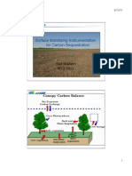 Surface Monitoring Instrumentation For Carbon Sequestration: Rod Madsen RECS 2011