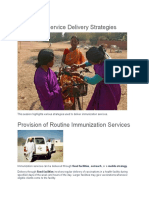 Service Delivery Strategies