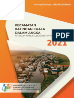 Kecamatan Katingan Kuala Dalam Angka 2021