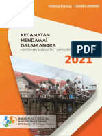 Kecamatan Mendawai Dalam Angka 2021