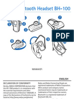 Nokia Bluetooth Headset BH-100