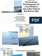 Perencanaan Tol Nusa Dua-Ngurah Rai-Benoa