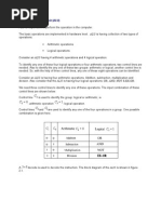 Arithmetic and Logic Unit