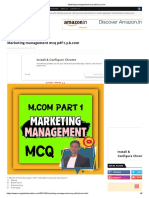 Part 2-Marketing-Management-MCQ-1