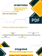 Trends in Integrated Waste Management Research