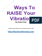25 Ways to Raise Your Vibration