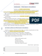 Prescrição e Decadencia Aula 55