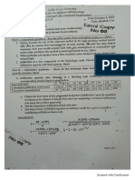 Hydrology Exams