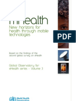 mHealth - New horizons for health through mobile technologies