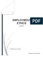 Employment Ethics: Activities