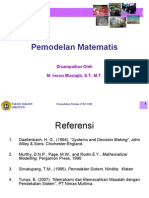 L.6. Pemodelan Matematis