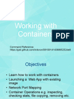 102 Working With Containers - Running A WebApp