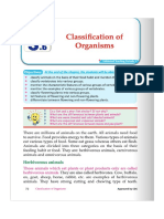 Classification of organisms