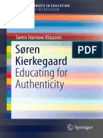 Søren Kierkegaard Educating For Authenticity