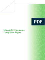 Mitsubishi Corporation Compliance Report