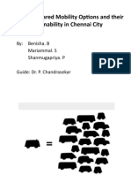 Study Finds Shared Mobility Viable in Chennai