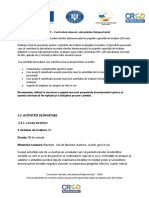 Activitate 3.1.2. Dezvoltarea Încrederii Elevilor Dumneavoastră În Propriile Capacități de Învățare