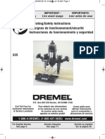 UseandCareManual Dremel PlungeRouterRotaryToolAttachment