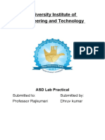 ASD Lab Practical