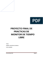 Proyecto Final Monitor Ocio y Tiempo Libre
