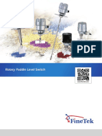 Rotary Paddle Level Switch Detection