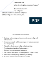 Entrepreneurship.: U.C Develop Understanding of Entrepreneurship (DUE)