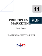 Principles of Marketing: Learning Activity Sheet