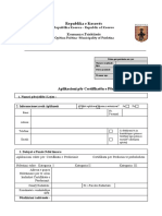 Aplikacioni Per Certifikaten e Perdorimit