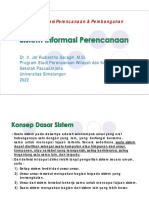 8-Sistem Informasi Perencanaan