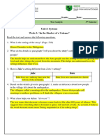 Name: Grade: Date:: 2. What Do The Details in Paragraph 5 Tell You About The Story's Setting and Aeta