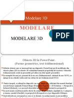 Modelare 3D L