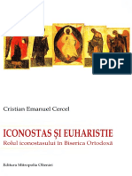 (Cristian Emanuel Cercel) Iconostaș Și Euharistie. Rolul Iconostasului În Biserica Ortodoxă