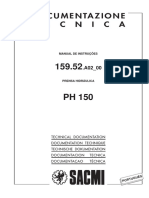 PH150 Manuale Portoghese (159.52.a02 - 00 - P - X)