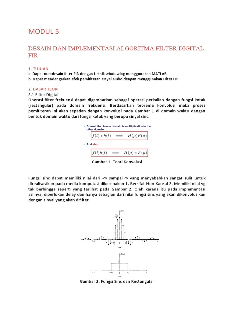 Modul 5 | PDF | Metode & Bahan Ajar | Teknologi & Rekayasa