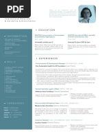 Julia Fournier Curriculum Vitae en