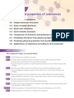 Structures and Properties of Substances: Learning Goal