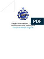 Plantilla Proyecto de Investigacion Colpre