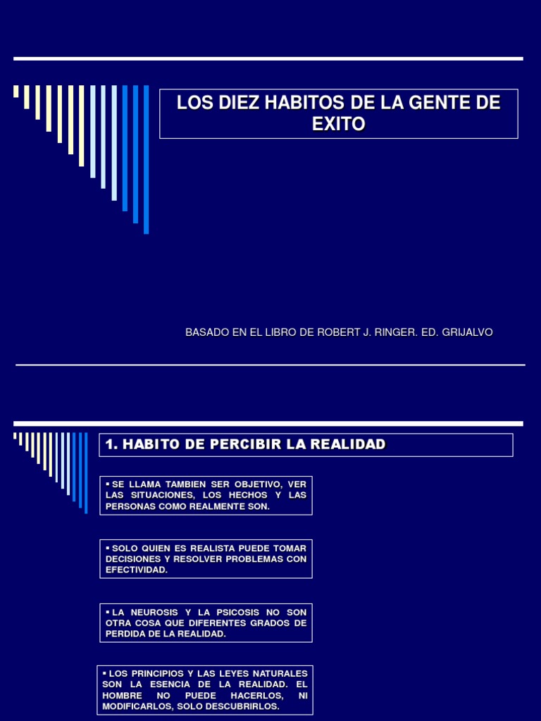 Hábitos Clave para el Éxito Personal | PDF