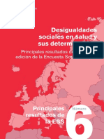 ESS7 - Toplines - Issue - 6 - Health - Spanish Desigualdades Sociales en Salud y Sus Determinantes
