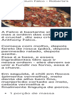 Pizza Millenium Falco - Roberta's