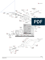 Catálogo de peças de eixo traseiro Meritor MR 168