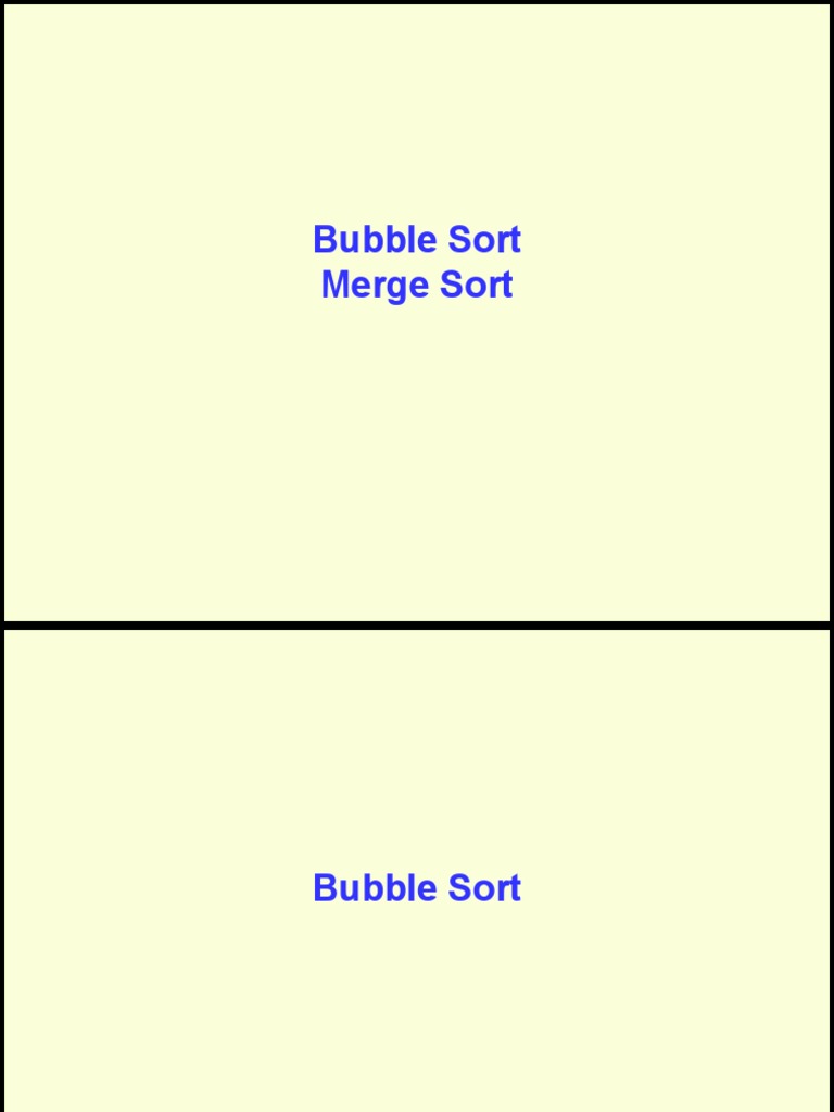 Bubble Merge | PDF | Areas Of Computer Science | Discrete Mathematics