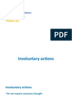 Today's Topics: - Involuntary Actions