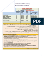 Rumaila Driver Safety Training Booking Confirmation REFRESHER Form - 1 (0000001A)