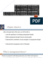 Chapter Two Emerging of Management Thought