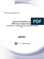 Cloud Object Storage Cos Splunk Architecture Configuration Integration Guide 1 - 63028763USEN