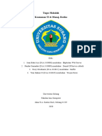 Tugas Makalah Keamanan T I Dan Manaj - Resiko (Pertemuan 8)